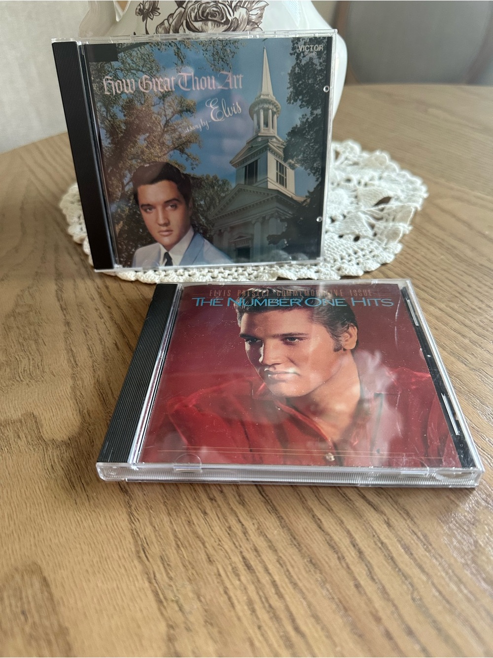 Elvis Presley CD Lot - Two Classic Albums (Red & Blue Covers)